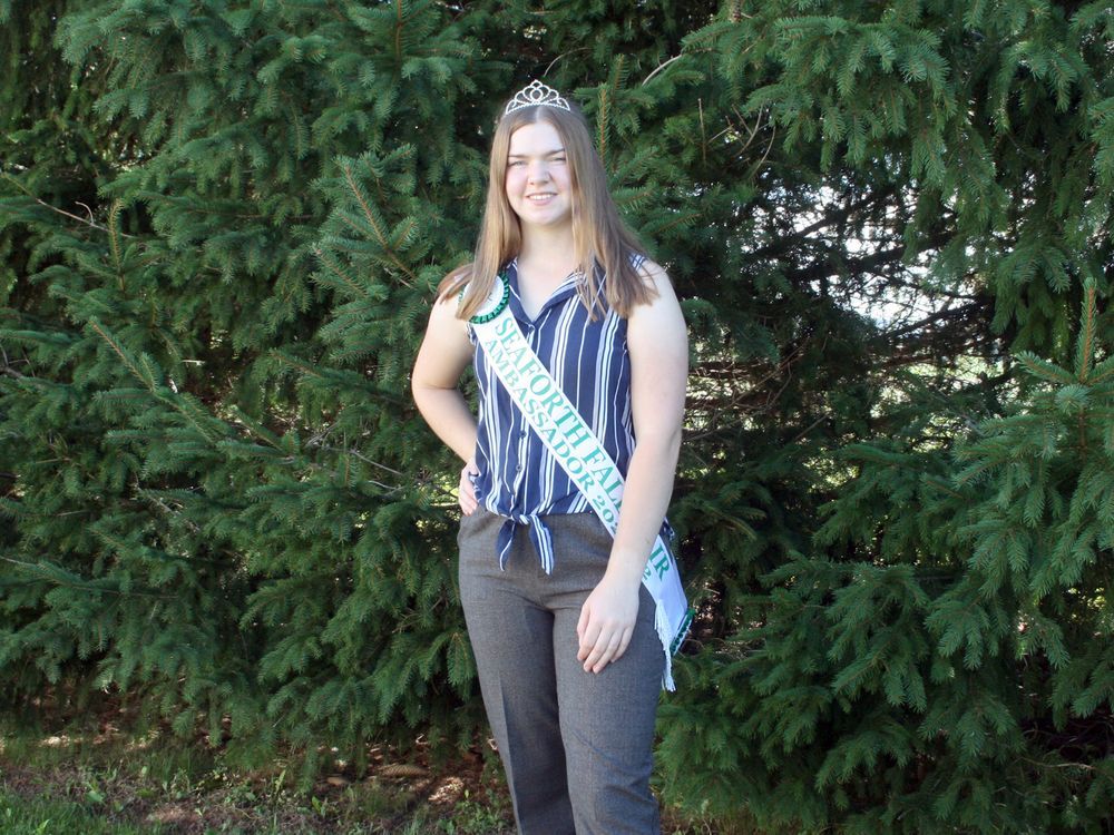 Seaforth Fall Fair ambassador heading to CNE Seaforth Huron Expositor