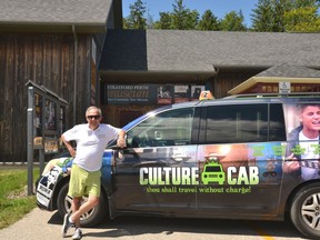 Culture Cab is relaunching in Stratford during its upcoming winter festival of lights. Galen Simmons/The Beacon Herald/Postmedia Network