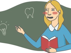 A promotional image of a teacher for a Noelle's Gift and Hashtag charity book that is in the works and is expected to feature local businesses and organizations. (submitted)