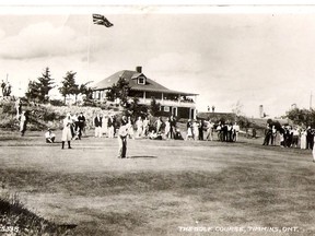 The town boasted about the new Timmins Golf Course and the