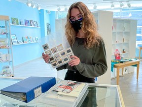 Maya Allison is the summer front desk attendant at the Woodstock Art Gallery. In addition to assisting visitors, she has been working on a project to organize the Gallery's archive.

SUBMITTED PHOTO