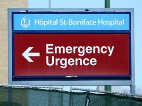 The St.Boniface Hospital pictured here in April 2022.
