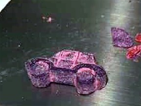 A "toy car gummy" containing fentanyl was seized by Kingston Police from an individual on Sunday.