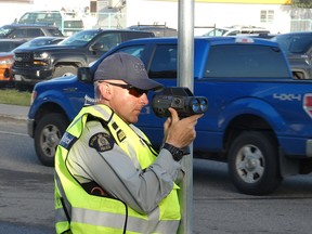 In addition to speeding violations, the RCMP are advising drivers to slow down and move over for stopped emergency and utility workers.