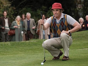 Mark Rylance stars as unlikely mid-life golfer Maurice Filtcroft in the film The Phantom of the Open. The film is one of five that cineSarnia will be screening at the Sarnia Public Library Theatre this fall as part of their 2022-23 season. Handout/Sarnia This Week