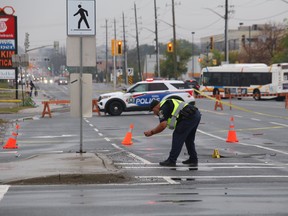 Greater Sudbury Police were on the scene of a serious collision involving pedestrians at Lasalle and Barrydowne Tuesday morning. Intersection was closed for a prolonged period of time while police investigated. Motorists were asked to find an alternative route.