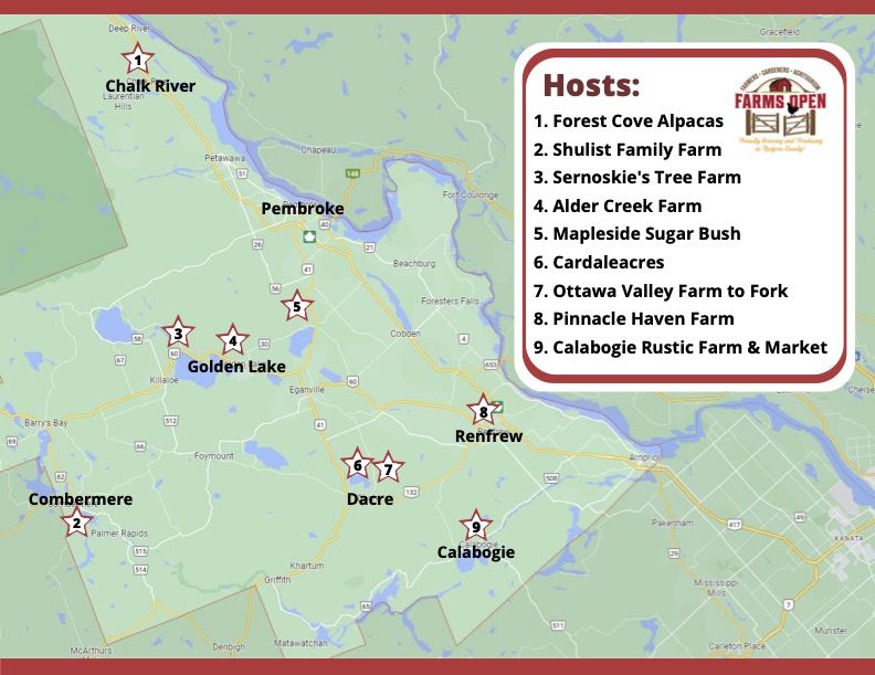 First annual 'Farms Open' in Renfrew County set for Sunday, Sept. 18