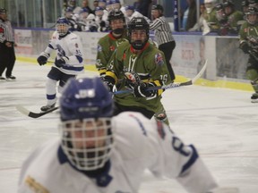 Powassan Voodoos pulled out a 5-3 triumph over the Greater Sudbury Cubs Friday in Northern Ontario Junior Hockey League play at the Powassan Sportsplex.