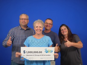 A group of 30 Southwestern Ontario residents won $1 million in Lotto Max's MaxMillions prize. (Handout/Postmedia Network)