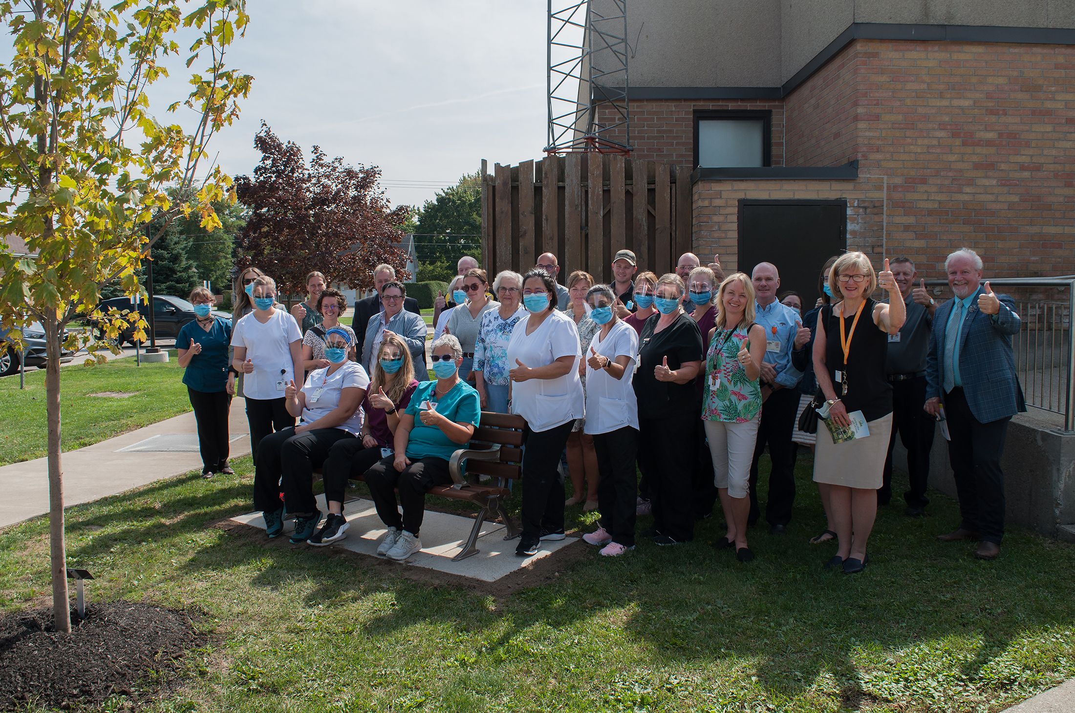 One Bench One Tree helps healthcare workers take a load off Seaforth