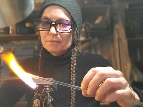 Glass artist Tanya Lyons of The Glass House Boutique is one of the participants in this fall's Madawaska Valley Studio Tour. Submitted photo
