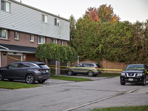 A townhouse residence at 156 Henry Street is being held by Brantford Police on Friday as they investigate the death of a man on Thursday evening. An 18-year-old man was taken into custody in connection with the death.