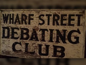 Wharf Street Debating Club. Submitted.