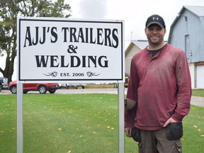 Jonathan Brand is taking the reins of AJJ’s Trailers and Welding after the retirement of his father.