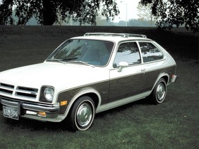 Chevrolet introduced its Chevette for the 1976 model year, partly in response to the new Corporate Average Fuel Economy regulations that the U.S. Congress had approved in 1975. GM photo