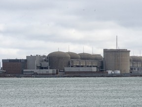 The Pickering Nuclear Generating Station, in Pickering, Ont., is seen Sunday, Jan. 12, 2020.&ampnbsp;Ontario is asking to extend the life of the Pickering Nuclear Generating Station by one year. THE&ampnbsp;CANADIAN PRESS/Frank Gunn