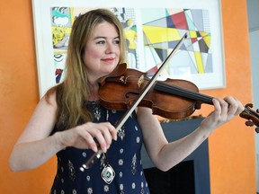 Violinist Lara St. John. (File photo)