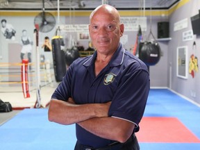 Manager and head coach Floyd Porter is pictured at the Kent Athletic Youth Organization boxing club in Chatham, Ont., on Aug. 22, 2022. Mark Malone/Chatham Daily News/Postmedia Network