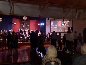 The Canadian Big Band Celebration dance featuring the Canadian Big Band at the Unifor hall in Saugeen Shores, Ont. on Saturday, Sept. 17, 2022. (Roberta Brignell photo)