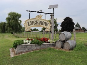 Lucknow, Ont. Photo by Kelly Kenny/Lucknow Sentinel.