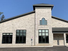 Official signage has yet to be erected, but the new $3.5 million West Perth administration office was open to the public Sept. 14. An official grand opening is scheduled to take place after the municipal election. ANDY BADER/MITCHELL ADVOCATE