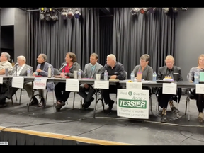 West Nipissing mayoral candidates and those running for Wards 5 to 8 answered questions at Tuesday evening's debate at the Marcel Noel Hall.