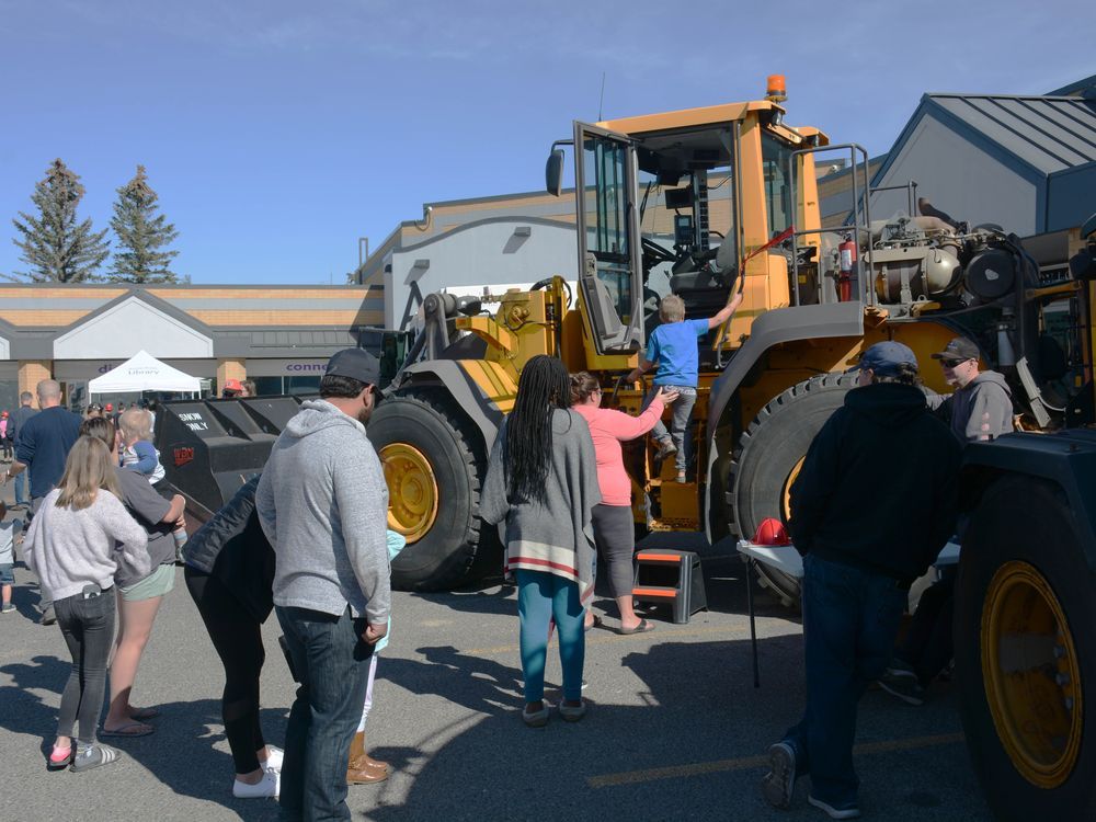 Library returns Mighty Machines Airdrie Echo