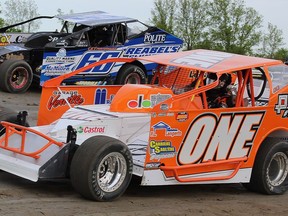 There will be big money up for grabs and Mr. DIRTcar Championship Titles to be won during the King Edward Auto Parts/Dirt Outlaw Apparel Northeast Fall Nationals at Brockville Ontario Speedway. JIM CLARKE PHOTO