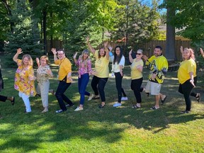 Suicide Prevention Brant, a group that includes representatives of social agencies in Brantford, Brant and Six Nations, is encouraging people to "Move In Yellow" from Sept. 5 to 9 to show their support for suicide prevention initiatives. Meet Me At The Pole flagraising ceremonies are planned in Brantford and Brant County on Sept. 9 in advance of World Suicide Prevention Day on Sept. 10. Submitted