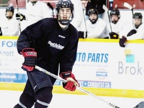 The Provincial Junior C Hockey League's Port Dover Sailors have been busy signing players for the upcoming season, including Simcoe's Keegan Damota. Instagram @pd_sailors