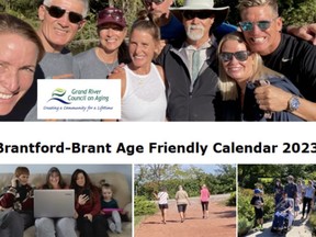 The Grand River Council on Aging is distributing free copies of the 2023 Brantford-Brant Age Friendly Calendar.
