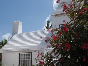 With little fresh water available, Bermudians have become adept at conservation. Almost every home has a stepped limestone roof and a water tank beneath the house to catch and hold rainwater.  BERMUDA TOURISM AUTHORITY PHOTO
