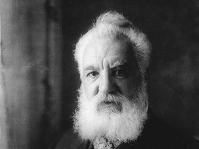 Alexander Graham Bell is seen in this portrait from Feb. 6, 1912. Canadian Press