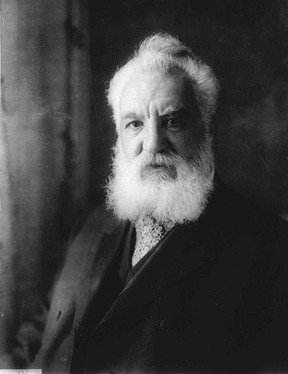 Alexander Graham Bell is seen in this portrait from Feb. 6, 1912. Canadian Press