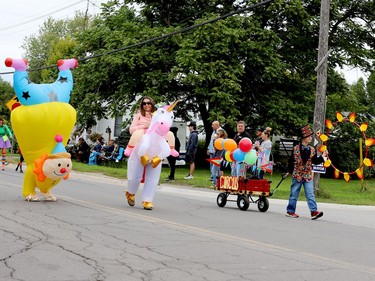 This year's North Augusta Labour Day parade had a circus theme. (RONALD ZAJAC/The Recorder and Times)