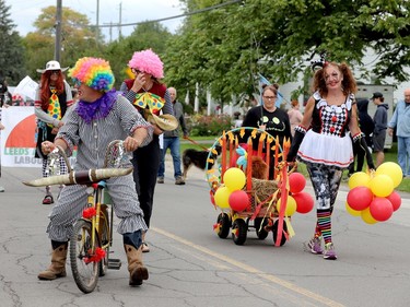 There was plenty of clowning around at this year's North Augusta Labour Day parade, which had a circus theme. (RONALD ZAJAC/The Recorder and Times)