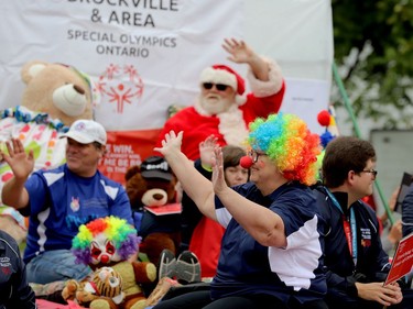 The Brockville and Area Special Olympics blended this year's circus theme with an appearance by Santa Claus. (RONALD ZAJAC/The Recorder and Times)