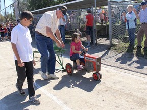 The toy tractor pull was a popular event at the 159th Highgate Fair in 2013. Oragnizers are looking for participants for this year's fair parade on Sept. 24.