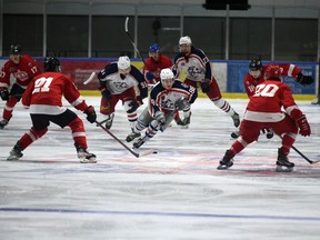 The Colts hosted Pembroke in the CCHL preseason, but on Thursday it's for real at Ed Lumley Arena.Robert Lefebvre/Special to the Cornwall Standard-Freeholder/Postmedia Network