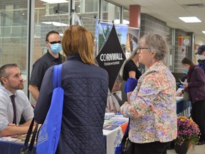 Hundreds of locals turned out to The Aging Well: the Senior Health & Safety Fair, hosted at the Benson Centre on Wednesday September 28, 2022 in Cornwall, Ont. Shawna O'Neill/Cornwall Standard-Freeholder/Postmedia Network