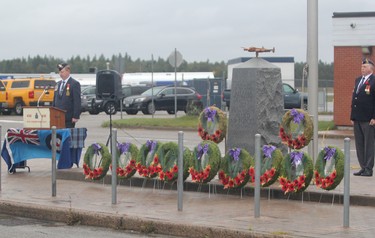 Elected officials, Royal Canadian Legion Branch 25, cadets and members of the public gathered at the Sault Ste. Marie Airport on Sunday morning to honour pilots from Canada, the United Kingdom, the Commonwealth  and other countries who died during the Battle of Britain in 1940.