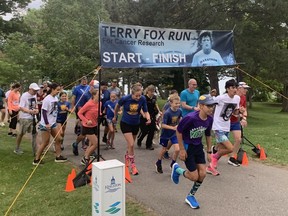 The annual Terry Fox run returned to Lake Ontario Park on Sunday after two years of pandemic cancellations.