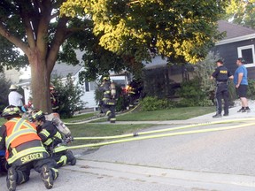 The Exeter and Dashwood fire stations responded to a small kitchen fire at a home on Exeter's William Street on the evening of Sept. 6. There were no injuries, and South Huron fire chief Jeremy Becker described the damage as minimal.