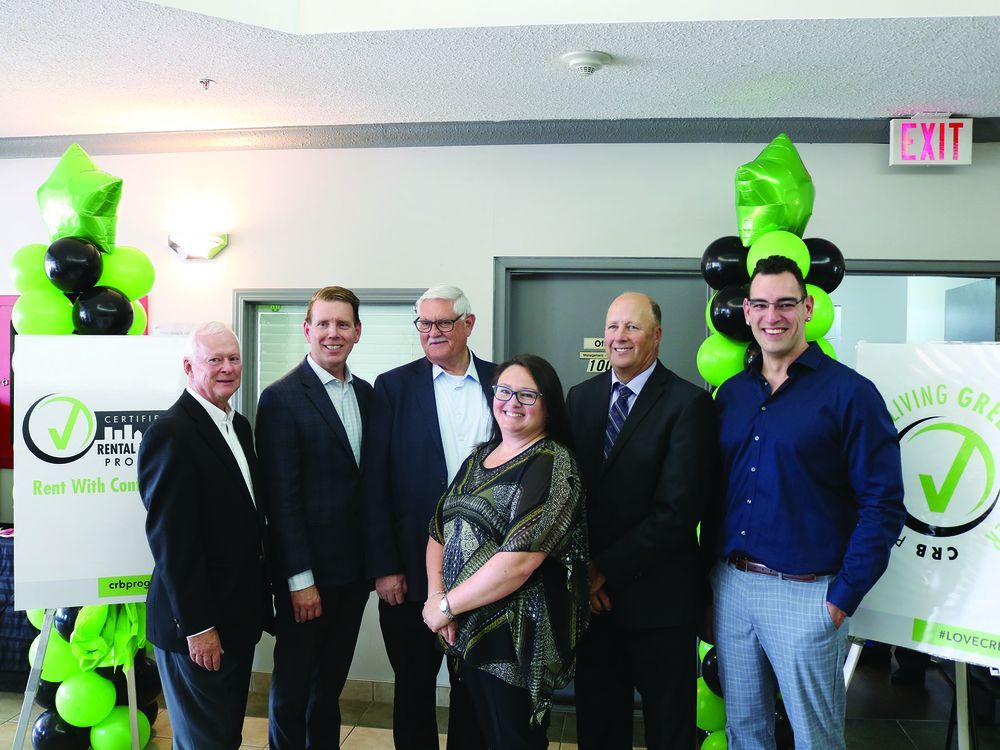 First Certified Apartment Building in Leduc celebrated Leduc Representative