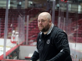 The Soo Greyhounds hired Nike Simpson (shown here) as their new equipment manager. Simpson is replacing Jay Thomas, who stepped down to spend more time with his family.