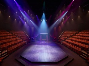The Stratford Festival's Tom Patterson Theatre auditorium. (Photography by doublespace photography)