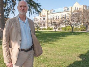 Architectural historian Howard Shubert is part of a new group of local heritage advocates who are trying to prevent Stratford's first public hospital – Avon Crest, built in 1891 – from being demolished. Chris Montanini\Beacon Herald file photo