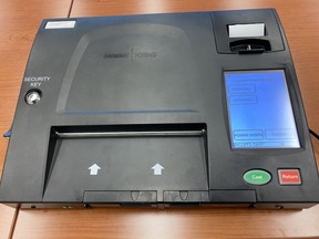 Sunridge council is reviewing electronic voting tabulators PHOTO SUPPLIED.