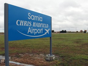 The Sarnia Chris Hadfield Airport.