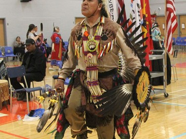 The Northern College powwow held this past weekend drew participants and visitors from across the region including George Rose from Attawapiskat.

RON GRECH/The Daily Press